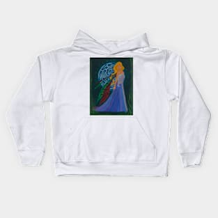 Cancer Fairy of the Zodiac Kids Hoodie